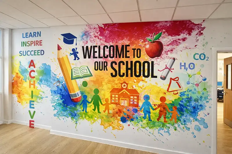Home Schools Wall Printing