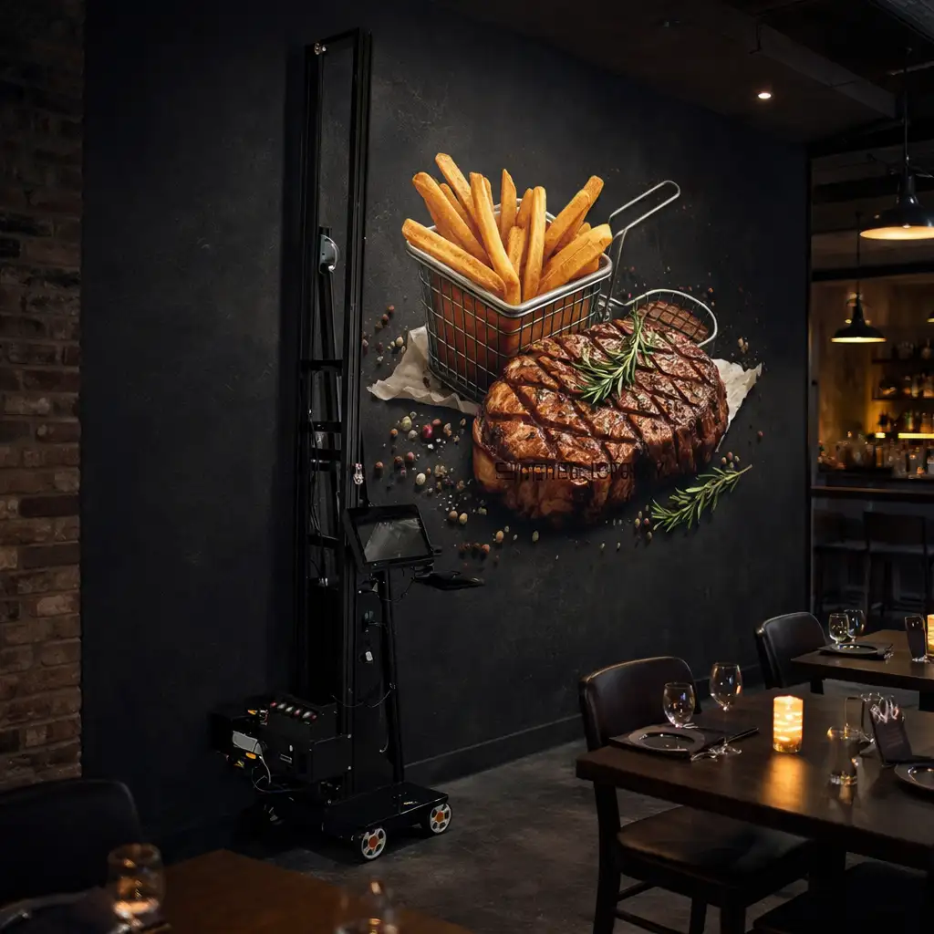 Home Restaurant Wall Printing